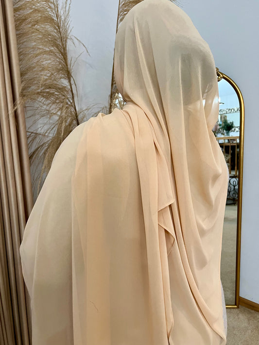 Sand Premium Chiffon